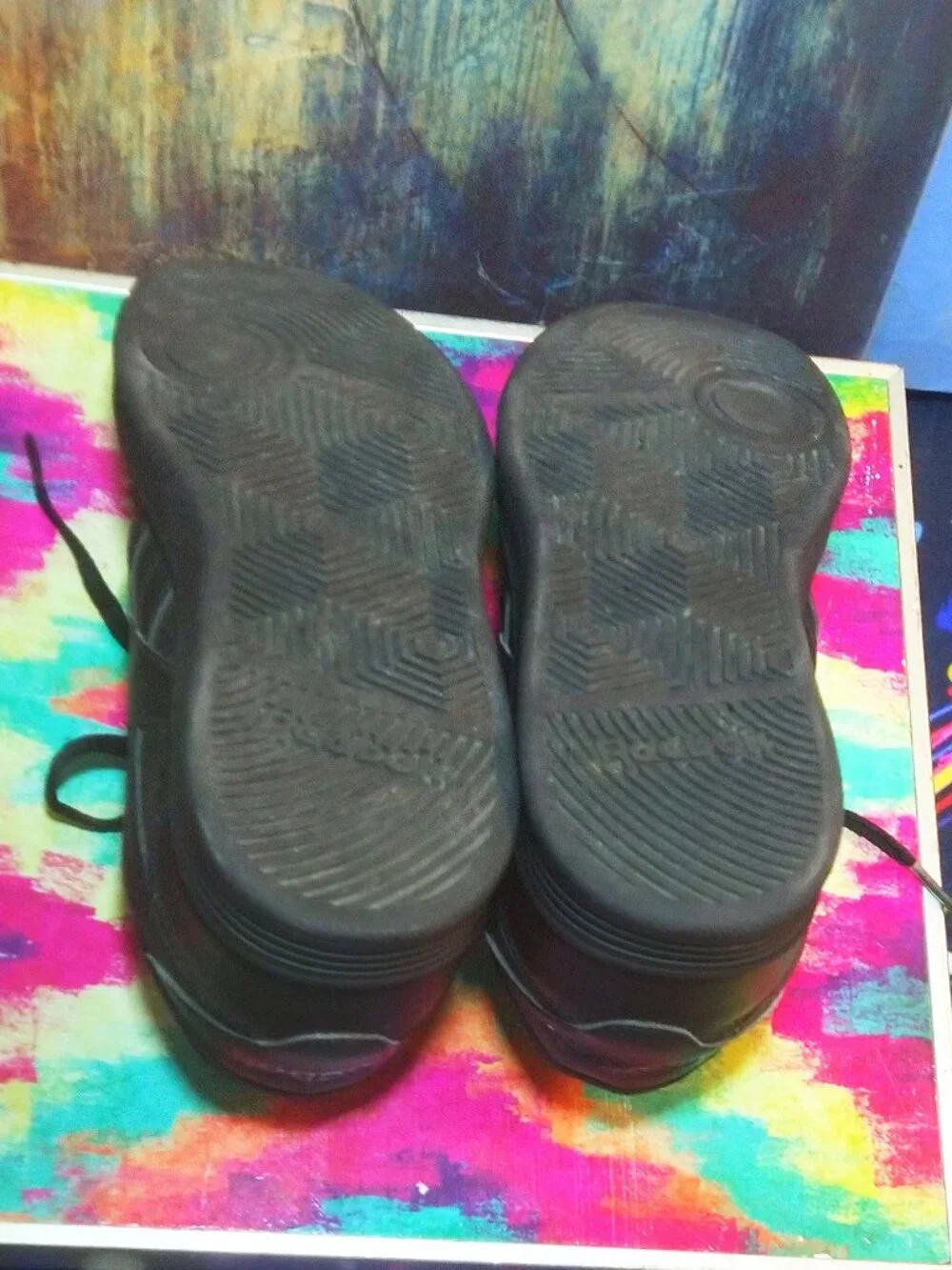 Size 8 - Reebok Royal Black - BS9090